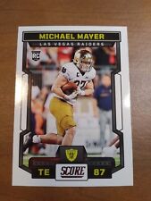 Michael Mayer Rookie Card 2023 Panini Score Football
