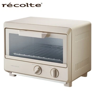 Horno tostador récolte blanco crema ROT-2(W) AC100V estante extraíble 2,6 kg JAPÓN NUEVO Foto 1 de 4