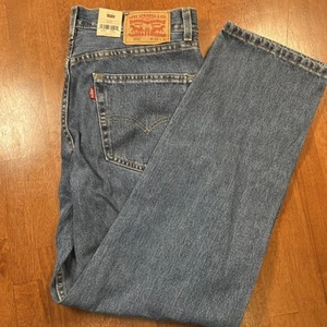 New Levi’s 550 Jeans Men’s Size 32x30 Medium Wash NWT Relaxed Fit - Picture 1 of 12