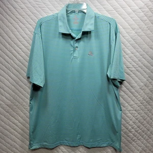 Camisa Polo Rhoback Para Hombre Extra Grande Azul Verde Rendimiento Elastizada Golf XL - Imagen 1 de 8