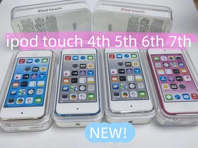 NEW Apple iPod Touch 4th 5th 6th 7th Gen 32GB 64GB 128GB 256GB All Colors Lot - Image 1 of 4