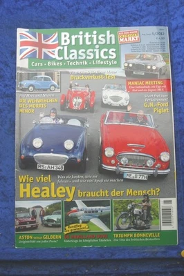Classici Britannici 5/12 Morris Minor Healey Jaguar Mk X Triumph Bonneville - Immagine 1 di 2
