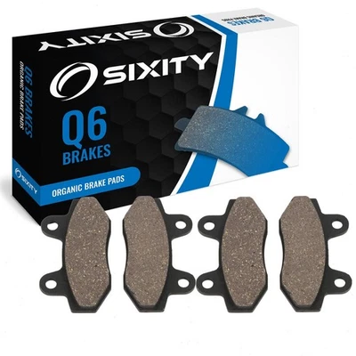 Front Organic Brake Pads 2006-2012 Hyosung GT650R Set Full Kit  Complete im - Image 1 of 4