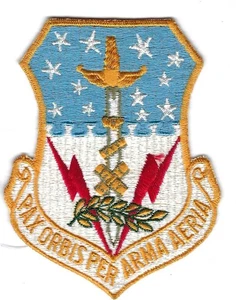 PATCH USAF 341st BOMBARDMENT WING BW DYESS AFB LATIN BS-9 - Picture 1 of 1