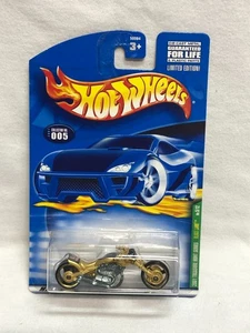 HOT WHEELS TREASURE HUNT T-HUNT 2001 # 5 BLAST LANE CHOPPER BIKE CYCLE - Bild 1 von 4