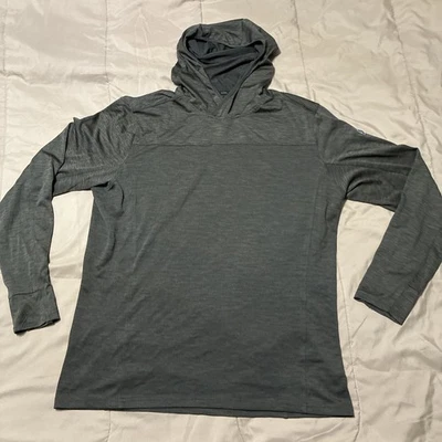 Kuhl Engineered Hoody Mens Large Brown Lightweight UPF30+ ThumbHoles - Image 1 of 4