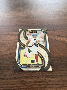 2024 Panini Select Malik Nabers Rookie Card #116 NYG Premier Level RC NM - Foto 1 di 5