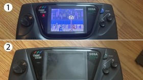 Sega Game Gear Console IPS Upgraded Recapped Working Plus a Spare Parts Gamegear