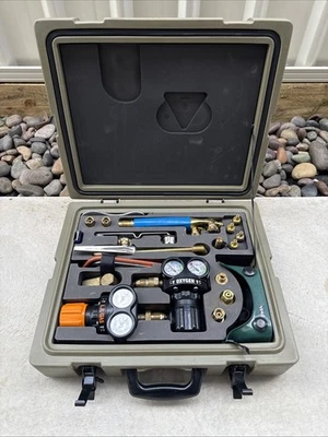 Cigweld Comet 3 OXY LPG Welding Kit Cutting Brazing Excellent Condition In Case - image 1 of 4