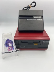Nintendo Famicom Disk System HVC-022 + RAM Adapter Tested Working New belt - Picture 1 of 21