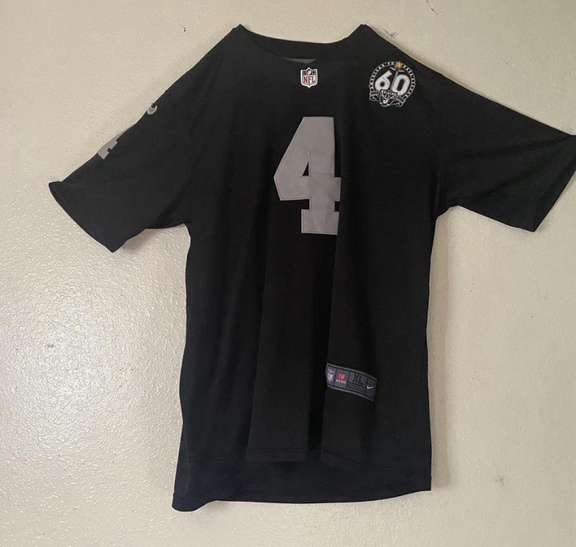 Camiseta deportiva negra Michael Crabtree de Los Vegas Raiders Nike Foto 1 de 1