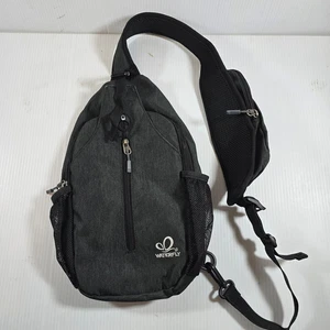 Waterfly Crossbody Sling Handtasche Reiserucksack Wandertasche grau - Bild 1 von 11