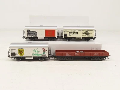 Marklin HO Lot of 4 Freight Cars LN 12259 - Image 1 of 4