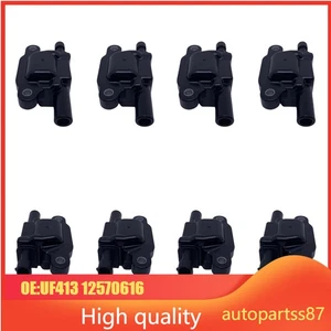 Set 8 Bobina Accensione 12611424 UF413 12570616 D510C per Chevrolet V8 NUOVE - Foto 1 di 5