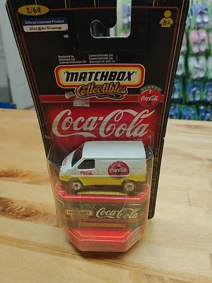 MATCHBOX DIECAST CARS-COCA-COLA COLLECTIBLES-1955 FORD TRANSIT VAN - Image 1 of 4