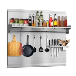 Range Backsplash - 30 x 24 Inch Stainless Steel Backsplash Wall Shield for St... - Picture 1 of 7
