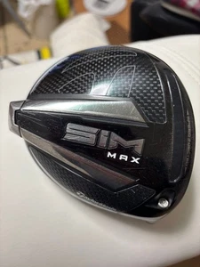 TaylorMade SIM MAX Driver Head Only 10.5 Degree Right-Handed Used #21 - Picture 1 of 4