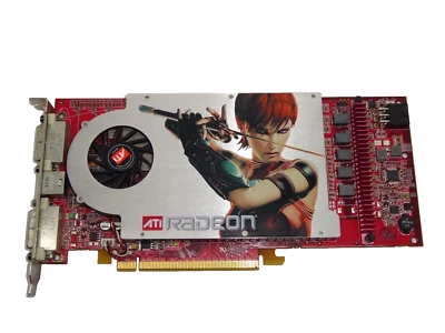 GeCUBE RADEON X1800 GTO 256MB DDR3 SDRAM PCI-E GRAFIKKARTE DVI S-VIDEO #GK10044 - Image 1 of 3