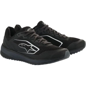 Alpinestars Meta Motorcycle Road Shoes Black Dark Grey - Picture 1 of 7