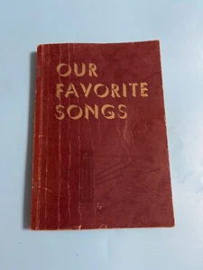 Our Favorite Songs Paperback with Souvenir Pictures Jubilee Publications - Picture 1 of 6