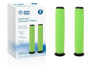 FETTE FILTER 2 Vacuum Filters Compatible with Bissel AirRam. Compare to Part # 1611215