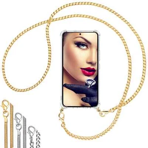 Collana (Catena in metallo) per Xiaomi Redmi Note 6 Pro Cover protettiva Custodi - Foto 1 di 19