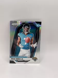 2024 Panini Prizm - Rookie Variations Brian Thomas Jr. #8 Silver Prizm (RC) - Picture 1 of 2