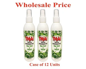 Thai Crystal Mist Deodorant Spray 8 oz Tea Tree & Floral wholesale price 12 pcs - Picture 1 of 2