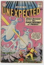 Tales Of The Unexpected 55 DC 1960 GD Bob Brown Alien GGA