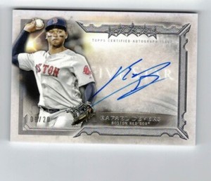 Rafael Devers 2020 Topps five star baseball auto /20 #FS-RD Autograph Red Sox 5