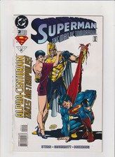 Superman: The Man of Tomorrow #2 NM- 9.2 DC Comics 1995 Alpha-Centurion app.