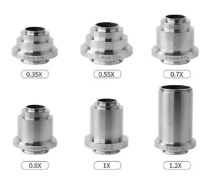 0,35 x 0,55 x 0,7 x 0,8 x 1 x 1,2 x CCD Kamera TV Adapter C-Halterung für Leica Mikroskop - Bild 1 von 18