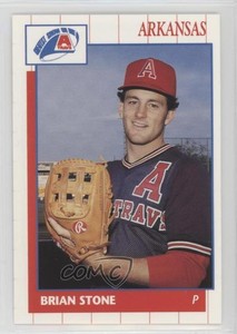 1990 Grand Slam Arkansas Travelers Brian Stone #27