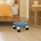 Rotatable Movable Stool Roller Seat Stool 360 Degree Rotating Low Stool