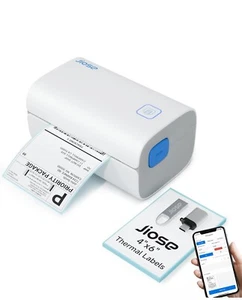 Jiose 4x6 Thermo Etikettendrucker - für kleine Unternehmen Versand Pakete - Bild 1 von 6