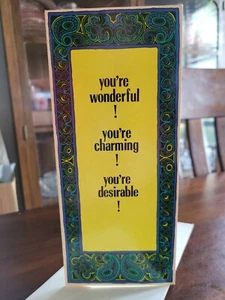 Vintage Hi Brows Risque Greeting Card - Picture 1 of 4