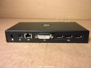 HP 589100-001 Universal USB 2.0 Docking Station DVI LAN 589144-001 EXCL PSU - Afbeelding 1 van 3