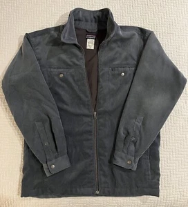 Patagonia Shirt Mens Medium Fleece Lined Barn Jacket Coat Full Zip Outdoor - Picture 1 of 14