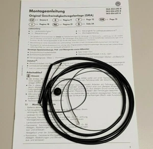 original VW Kabel Tempomatkabel für Tempomat Schalter 5K0953502M und 5K0953502N - Picture 1 of 1