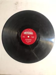 The Spiders 78 rpm 10" record Witchcraft / Is It True - Imagen 1 de 2