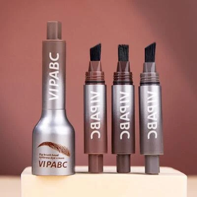 Sheglam Brow-Fection Angled Brush & Dip Eyebrow Brow Hair Strokes Pen for Women- - Image 1 of 4