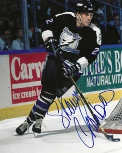 Signed 8x10 SHAWN CHAMBERS Tampa Bay Lightning Autographed Photo w/COA - Picture 1 of 1