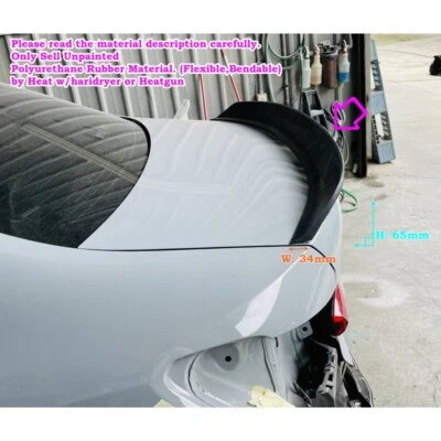 Alerón trasero de maletero 380S para Honda Accord 1990-1993 sedán cupé Foto 1 de 4