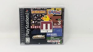 Namco Museum Vol. 3 Sony PS1, Ms Pac Man Dig Dug Galaxian Pole Position Phozon - Picture 1 of 3
