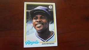 1978 TOPPS # 550 JOHN MAYBERRY BASEBALL CARD - Picture 1 of 2