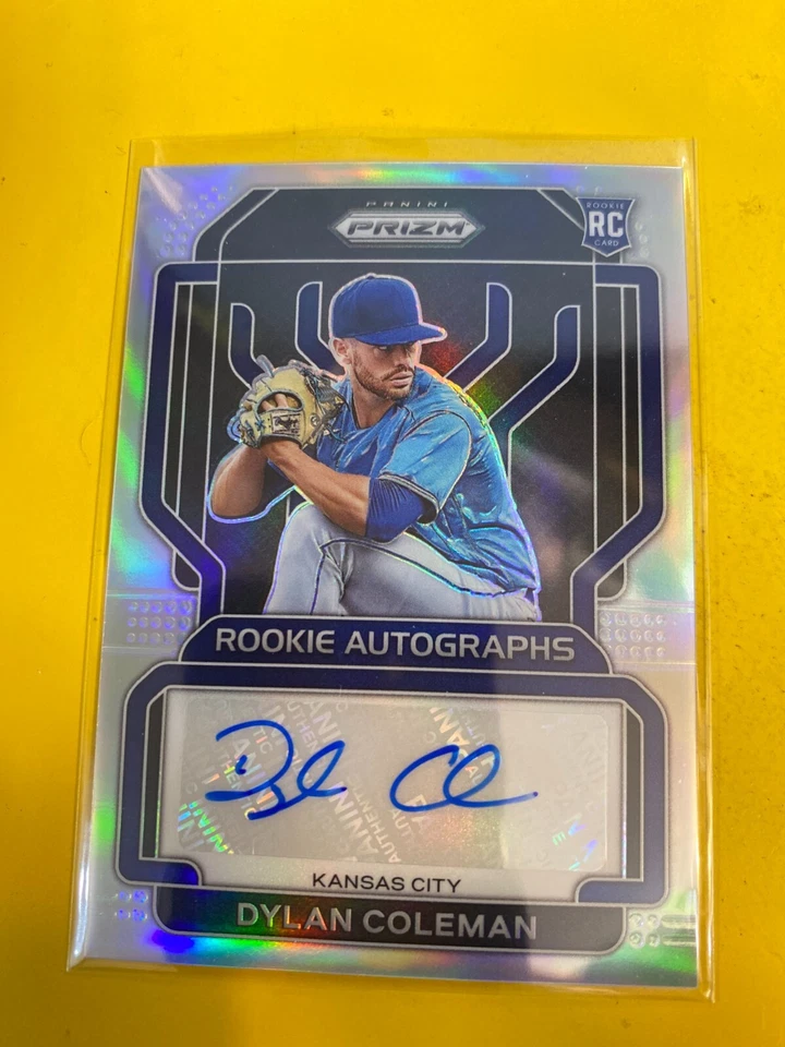 RS7617 2022 Panini Prizm Rookie Autographs Prizms  Dylan Coleman  - Image 1 of 1