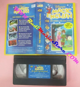 VHS*film MAGIC ENGLISH 16 The forest vita nella foresta DISNEY 1MAE1(F22)*no*dvd - Foto 1 di 1