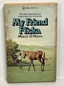 My Friend Flicka Mary O'Hara Vintage Dell Paperback Horse Book - Imagen 1 de 4