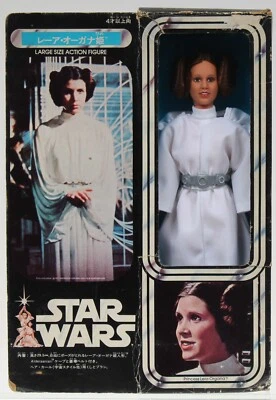 Muñeca Princesa Leia Star Wars 1979 Vintage Takara 12" Sin usar, en caja Foto 1 de 4
