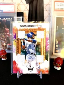 ⭐️YORDAN ALVAREZ 2020 PANINI DIAMOND KINGS #DKQ-YA ASTROS RC ROOKIE CARD PATCH🔥 - Picture 1 of 2